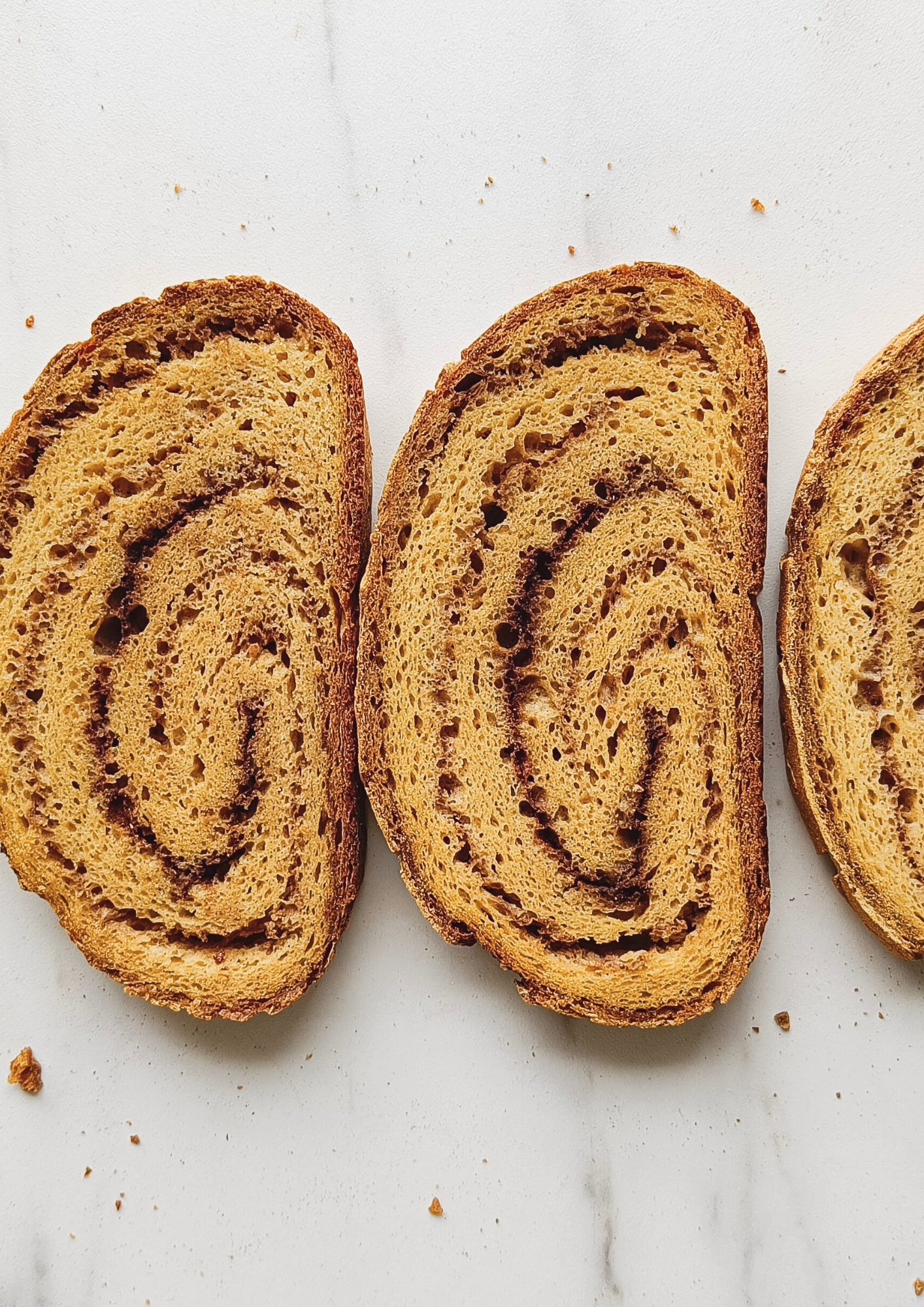 Pumpkin Cinnamon Swirl Sourdough