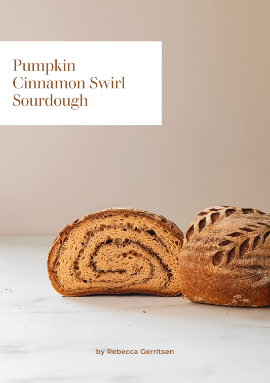 Pumpkin Cinnamon Swirl Sourdough (ENGLISH)