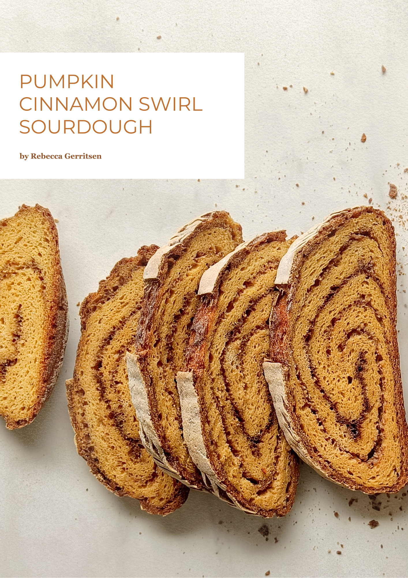 Pumpkin Cinnamon Swirl Sourdough